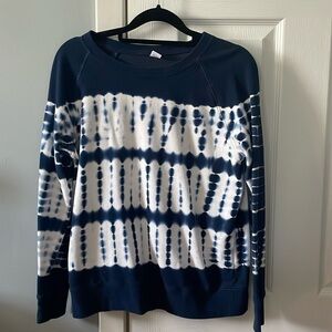 Old navy crew neck tie dye sweatshirt